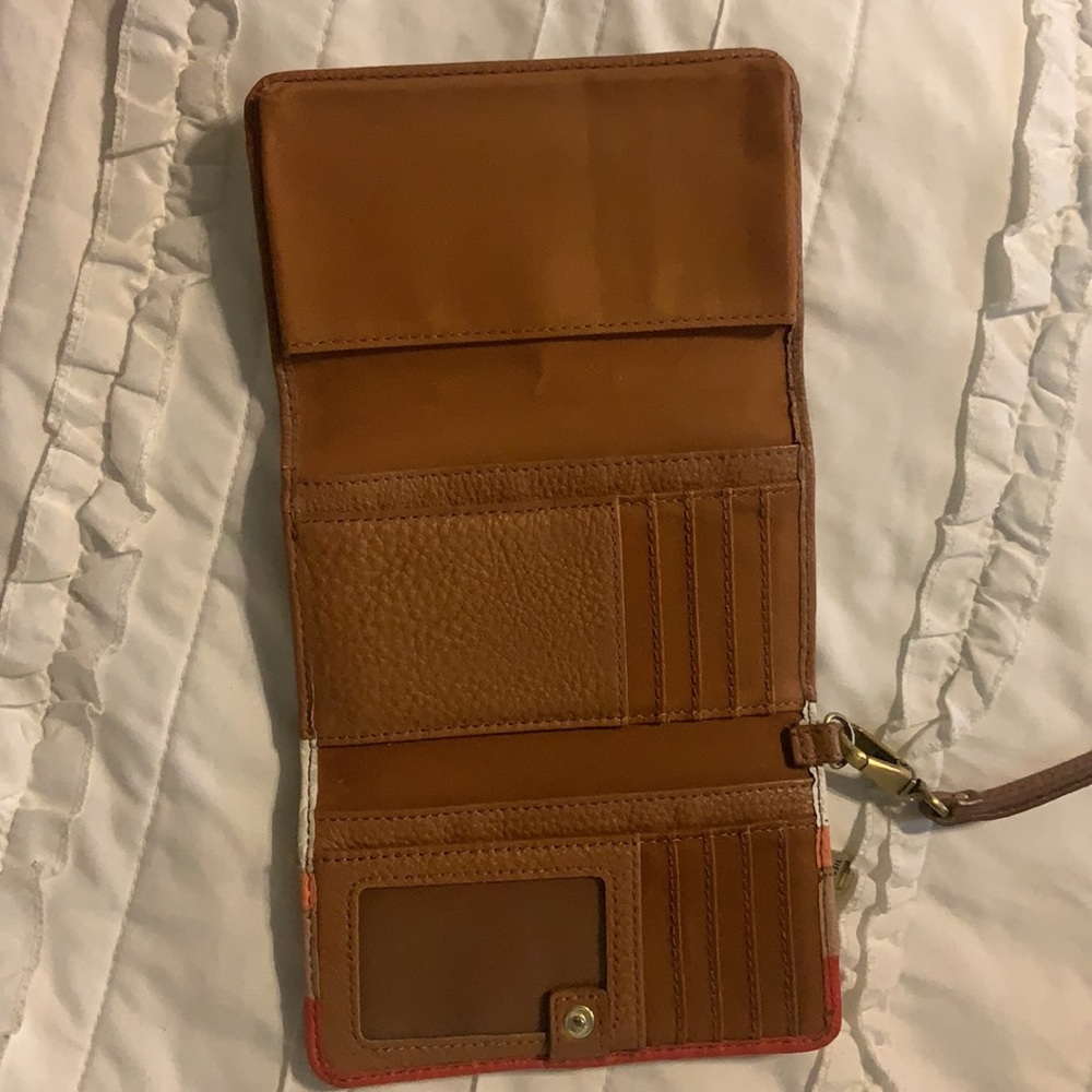 Color Block Fossil Wallet / Wristlet - image 4